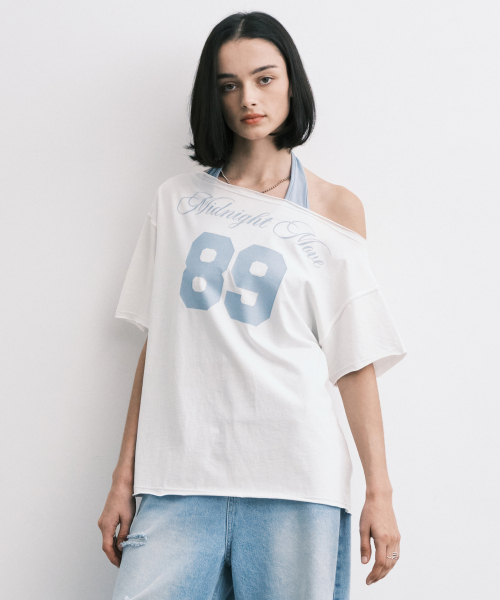 Midnight Move(ミッドナイトムーブ)の「set 89 t (white)(Tシャツ/カットソー・レディース・その他・FREE)」の1枚目の写真