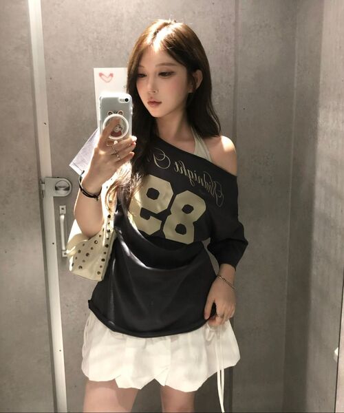 Midnight Move(ミッドナイトムーブ)の「set 89 t (white)(Tシャツ/カットソー・レディース・その他・FREE)」の5枚目の写真
