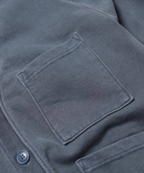 FRIZMWORKS(フリズムワークス)の「PIGMENT DYEING HEAVYWEIGHT CARDIGAN _ NAVY(カーディガン/ボレロ・メンズ・その他・MEDIUM/LARGE/X-LARGE)」の4枚目の写真