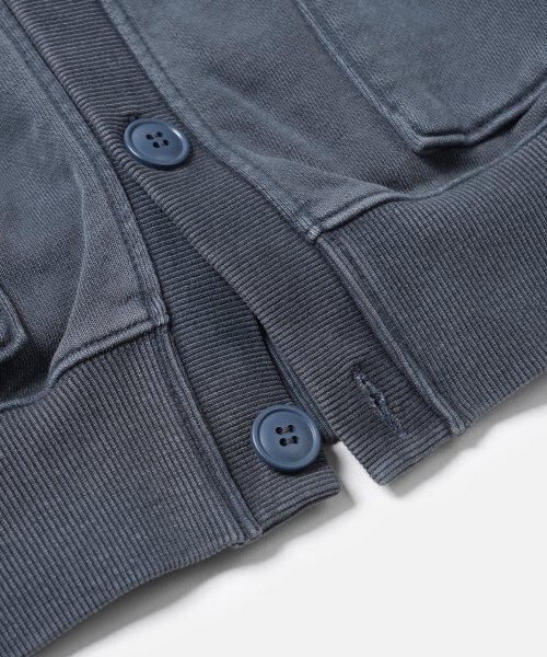 FRIZMWORKS(フリズムワークス)の「PIGMENT DYEING HEAVYWEIGHT CARDIGAN _ NAVY(カーディガン/ボレロ・メンズ・その他・MEDIUM/LARGE/X-LARGE)」の8枚目の写真