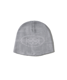 Kijun（キジュン）の「Print Knit Beanie UNISEX Grey（ニットキャップ/ビーニー）」