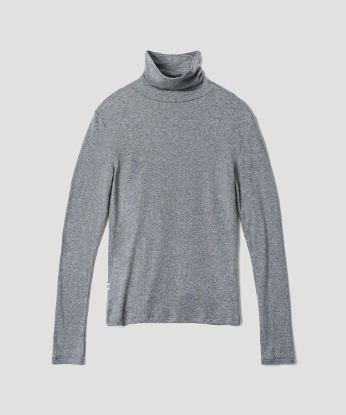 TTUDEMENT(トュードメント)の「BASIC ROLL-NECK PULLOVER_GREY(ニット/セーター・レディース・その他・FREE)」の2枚目の写真
