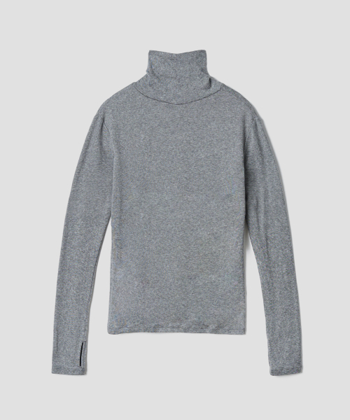 TTUDEMENT(トュードメント)の「BASIC ROLL-NECK PULLOVER_GREY(ニット/セーター・レディース・その他・FREE)」の3枚目の写真