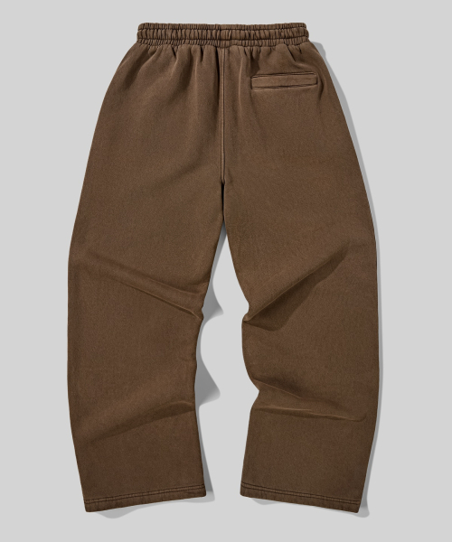 Verdnt（バーダント）の「(裏起毛)ベーシックワイドスウェットパンツ [モカ]（スウェットパンツ・レディース・その他・SMALL/MEDIUM/LARGE）」の6枚目の写真