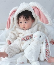 り*ん様 パンダミニロンパース 90 フリース生地 パンダミニロンパース