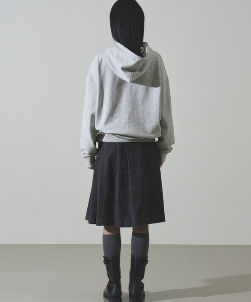 Opening Project(オープニングプロジェクト)の「w Identity Hoodie / ダブルアイデンティティ フーディ(パーカー・レディース・杢グレー/ブラック・S/M)」の5枚目の写真