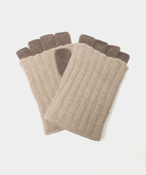 BEAUTY&YOUTH UNITED ARROWS（ビューティーアンドユースユナイテッドアローズ）の「＜SANTACANA＞フィンガーレス グローブ（手袋・メンズ・ブラック/グレー系/モカ・FREE）」の15枚目の写真