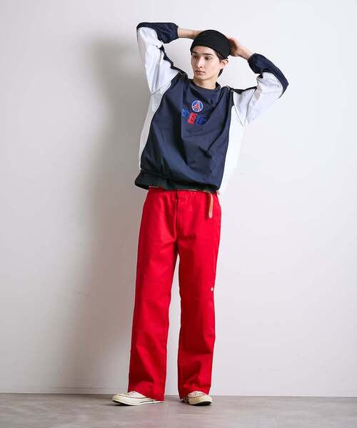 PARIS SAINT-GERMAIN（パリサンジェルマン）の「【Paris Saint-Germain / パリ・サン＝ジェルマン】JP Classic Piste（ナイロンジャケット・メンズ・ネイビー/ブラック・MEDIUM/LARGE）」の8枚目の写真