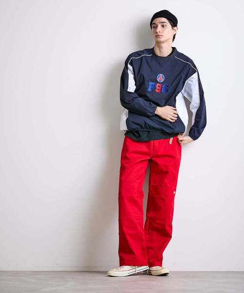 PARIS SAINT-GERMAIN（パリサンジェルマン）の「【Paris Saint-Germain / パリ・サン＝ジェルマン】JP Classic Piste（ナイロンジャケット・メンズ・ネイビー/ブラック・MEDIUM/LARGE）」の9枚目の写真