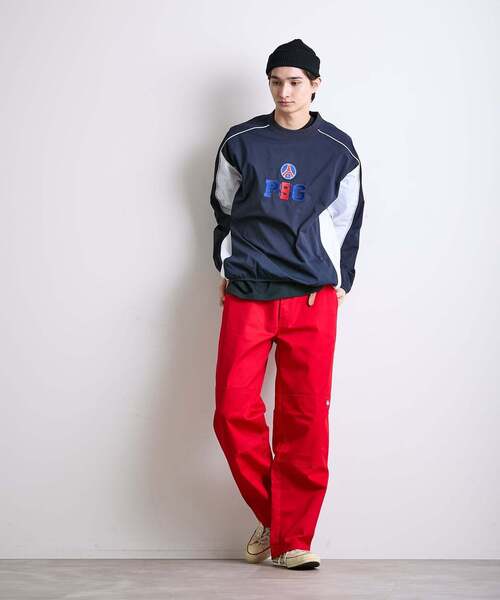 PARIS SAINT-GERMAIN（パリサンジェルマン）の「【Paris Saint-Germain / パリ・サン＝ジェルマン】JP Classic Piste（ナイロンジャケット・メンズ・ネイビー/ブラック・MEDIUM/LARGE）」の10枚目の写真