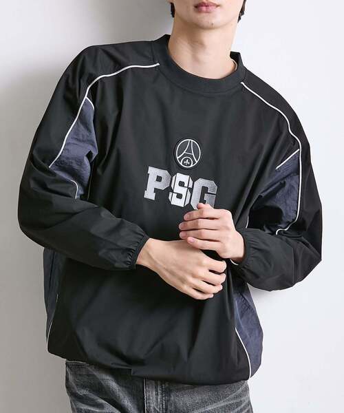 PARIS SAINT-GERMAIN（パリサンジェルマン）の「【Paris Saint-Germain / パリ・サン＝ジェルマン】JP Classic Piste（ナイロンジャケット・メンズ・ネイビー/ブラック・MEDIUM/LARGE）」の22枚目の写真