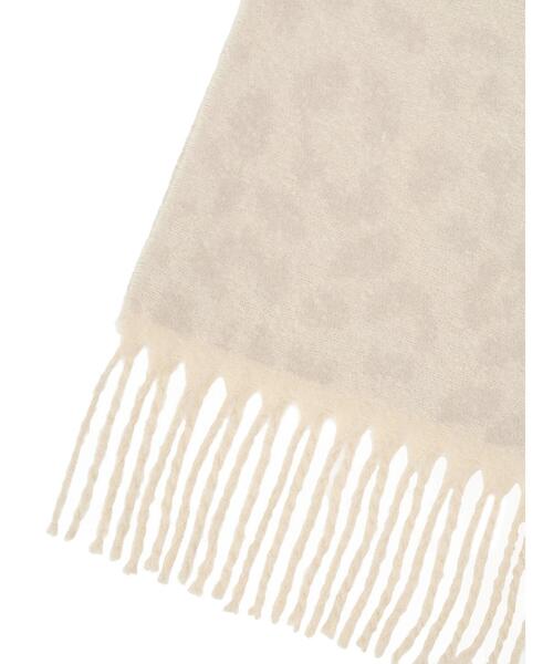 Te chichi（テチチ）の「レオパードマフラー（ストール/ショール・レディース・ベージュ/チャコールグレー/オフホワイト・F）」の7枚目の写真