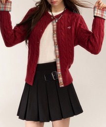 leune｜ルネのカーディガン/ボレロ（レッド/赤色系）通販 - ZOZOTOWN