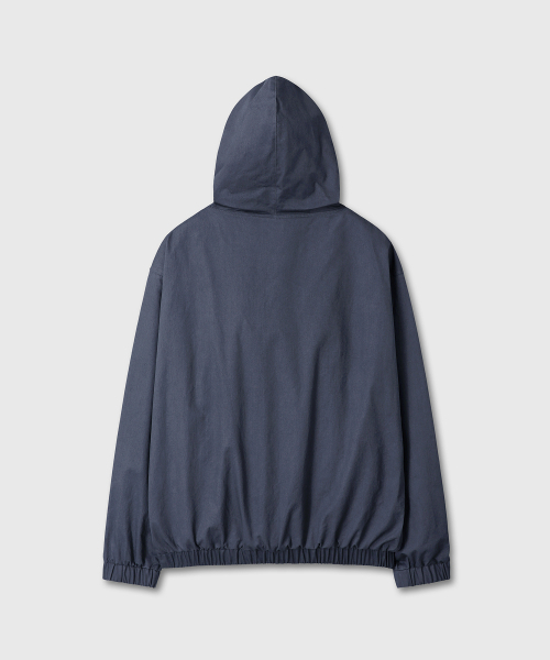 DIVEIN（ダイブイン）の「LOOSED OLD COTTON HOOD ZIP-UP (NAVY)（パーカー・メンズ・その他・1/2）」の2枚目の写真