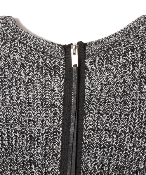 MSML(エムエスエムエル)の「NOISE KNIT(ニット/セーター・メンズ・ブラック×ホワイト・M/L)」の4枚目の写真