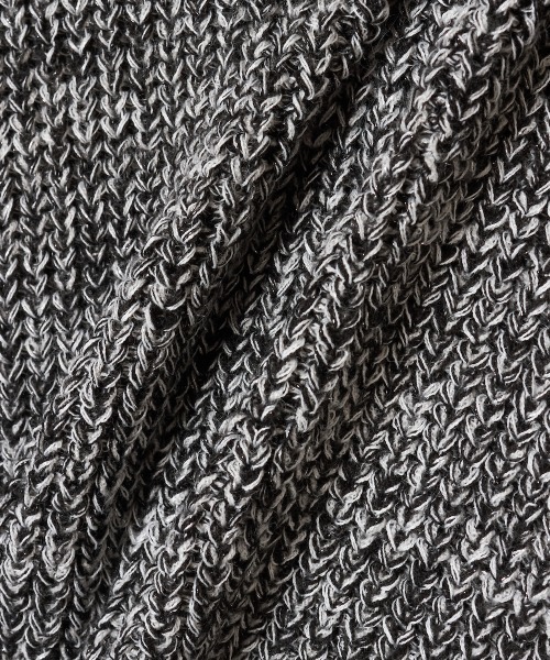 MSML(エムエスエムエル)の「NOISE KNIT(ニット/セーター・メンズ・ブラック×ホワイト・M/L)」の5枚目の写真