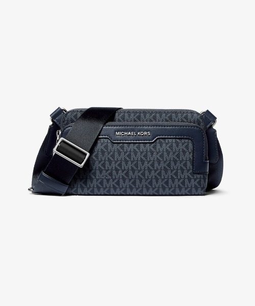MICHAEL KORS(マイケルコース)の「HUDSON クロスボディ - MKシグネチャー(ショルダーバッグ・メンズ・ブルー系・FREE)」の1枚目の写真