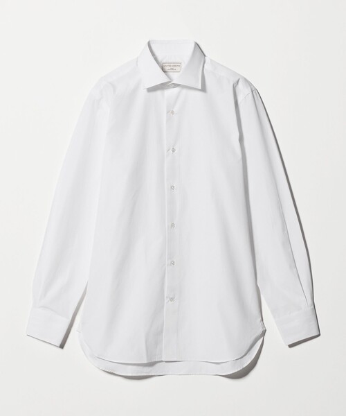 ユナイテッドアローズ UNITED ARROWS トーマスメイソン 白 ブラウス THOMAS MASON/トーマスメイソン ブロード セミワイドカラー シャツ