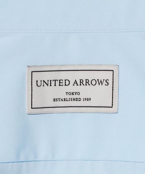 UNITED ARROWS(ユナイテッドアローズ)の「THOMAS MASON/トーマスメイソン ブロード セミワイドカラー シャツ(ビジネスシャツ・メンズ・ホワイト/ライトブルー・41cm/39cm/40cm/38cm)」の15枚目の写真