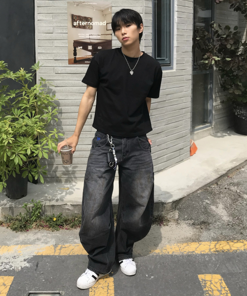 LEIRE（ルアール）の「エッセンシャルクロップTシャツ[ブラック]（Tシャツ/カットソー・メンズ・その他・MEDIUM/LARGE/X-LARGE/XX-LARGE）」の18枚目の写真