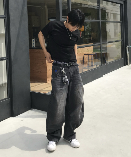 LEIRE（ルアール）の「エッセンシャルクロップTシャツ[ブラック]（Tシャツ/カットソー・メンズ・その他・MEDIUM/LARGE/X-LARGE/XX-LARGE）」の12枚目の写真