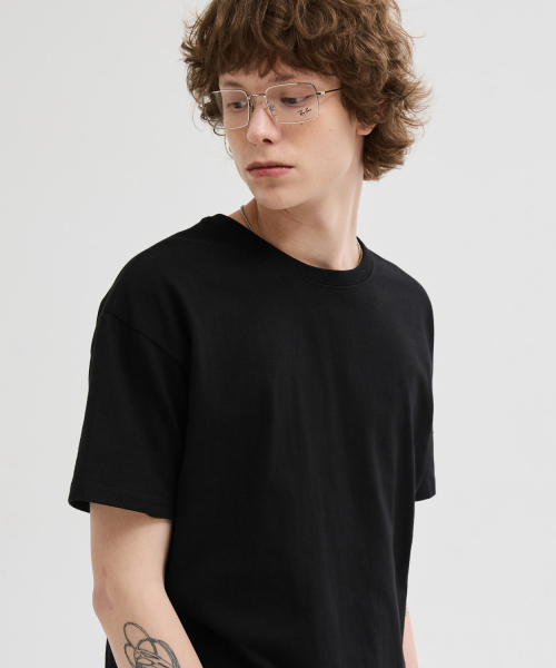 LEIRE（ルアール）の「エッセンシャルクロップTシャツ[ブラック]（Tシャツ/カットソー・メンズ・その他・MEDIUM/LARGE/X-LARGE/XX-LARGE）」の15枚目の写真
