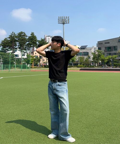 LEIRE（ルアール）の「エッセンシャルクロップTシャツ[ブラック]（Tシャツ/カットソー・メンズ・その他・MEDIUM/LARGE/X-LARGE/XX-LARGE）」の3枚目の写真
