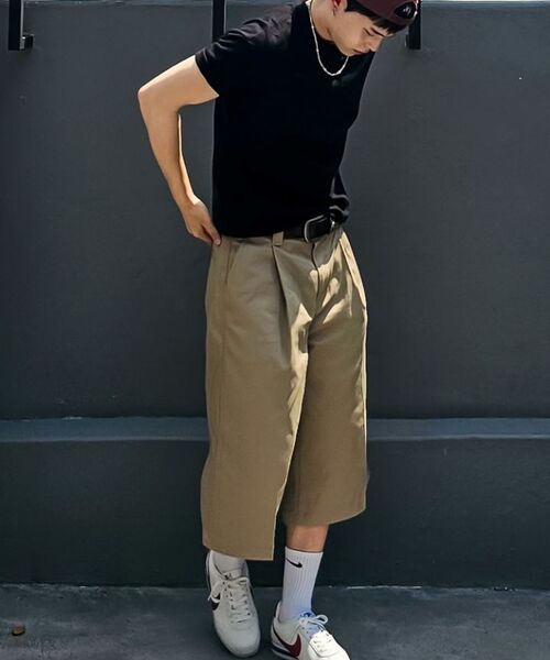 LEIRE（ルアール）の「エッセンシャルクロップTシャツ[ブラック]（Tシャツ/カットソー・メンズ・その他・MEDIUM/LARGE/X-LARGE/XX-LARGE）」の4枚目の写真