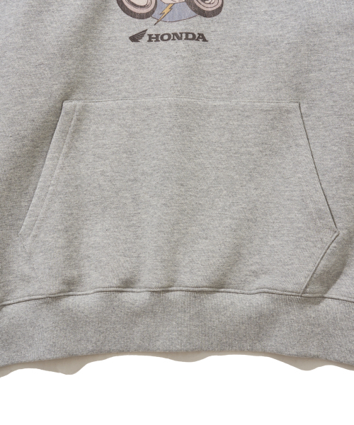 PHYPS MOTORCYCLE(フィップスモーターサイクル)の「Vintage Riding Bear Hoodie Gray(パーカー・メンズ・その他・X-LARGE/SMALL/MEDIUM/LARGE)」の6枚目の写真