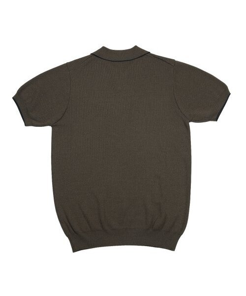 sortie（ソルティ）の「Combination collar knit (Brown)（ポロシャツ・メンズ・その他・LARGE/MEDIUM/X-LARGE）」の2枚目の写真