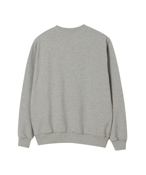 Beyond Closet(-)の「ニュークラシックプレッピースウェットシャツグレー(スウェット・メンズ・その他・LARGE/SMALL)」の2枚目の写真
