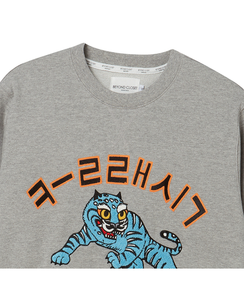 Beyond Closet(-)の「ニュークラシックプレッピースウェットシャツグレー(スウェット・メンズ・その他・LARGE/SMALL)」の3枚目の写真