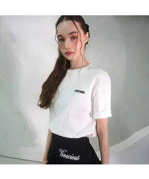 Adia Crop Tee WHITE