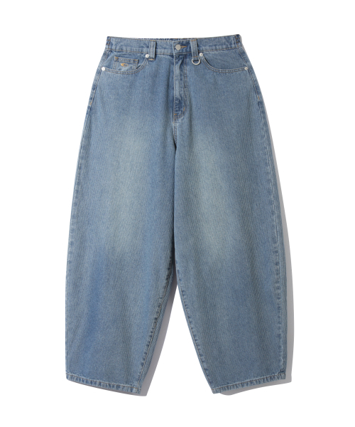 URBANSTOFF(アーバンストッフ)の「コーディッドデニムカーブバルーンパンツ(ライトブルー)(デニムパンツ・レディース・その他・MEDIUM/LARGE)」の3枚目の写真