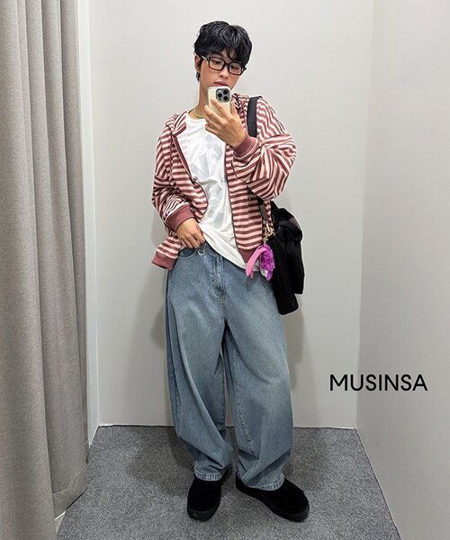 URBANSTOFF(アーバンストッフ)の「コーディッドデニムカーブバルーンパンツ(ライトブルー)(デニムパンツ・レディース・その他・MEDIUM/LARGE)」の7枚目の写真