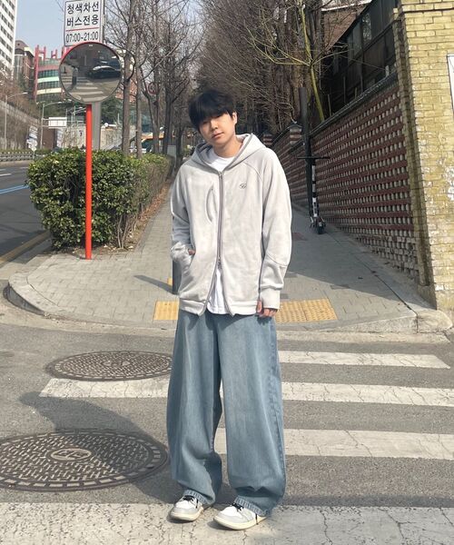 URBANSTOFF(アーバンストッフ)の「コーディッドデニムカーブバルーンパンツ(ライトブルー)(デニムパンツ・レディース・その他・MEDIUM/LARGE)」の5枚目の写真