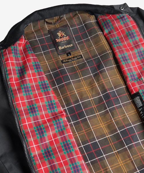 Barbour（バブアー）の「Barbour × BARACUTA Portonワックス ジャケット（その他アウター・メンズ・カーキ/ブラック・MEDIUM/SMALL）」の10枚目の写真