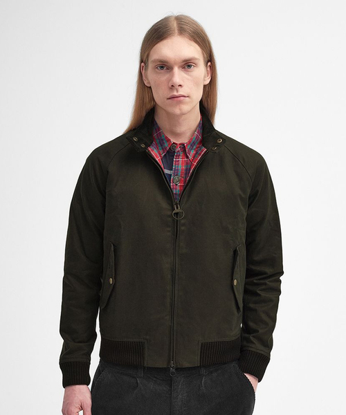 Barbour（バブアー）の「Barbour × BARACUTA Portonワックス ジャケット（その他アウター・メンズ・カーキ/ブラック・MEDIUM/SMALL）」の11枚目の写真