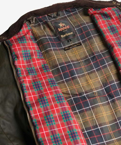 Barbour（バブアー）の「Barbour × BARACUTA Portonワックス ジャケット（その他アウター・メンズ・カーキ/ブラック・MEDIUM/SMALL）」の13枚目の写真
