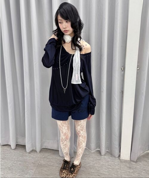 HETIT(ヘティ)の「オールデイミニパンツ(ブルーチェック)(その他パンツ・レディース・その他・FREE)」の8枚目の写真