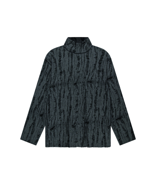 ENDOOR(エンドア)の「Vintage reversible Turtleneck (gray-black)(Tシャツ/カットソー・メンズ・その他・1/2)」の3枚目の写真