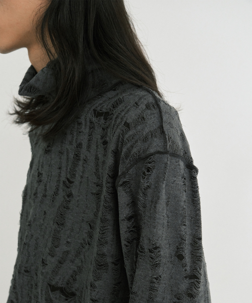 ENDOOR(エンドア)の「Vintage reversible Turtleneck (gray-black)(Tシャツ/カットソー・メンズ・その他・1/2)」の4枚目の写真