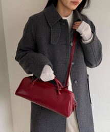 ショートハンドルボストンバッグ