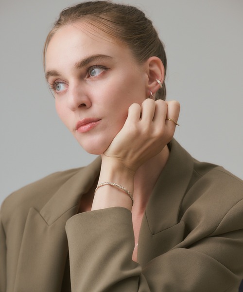 agete（アガット）の「ゴールドバングル（バングル/リストバンド・レディース・イエローゴールド・フリー）」の3枚目の写真