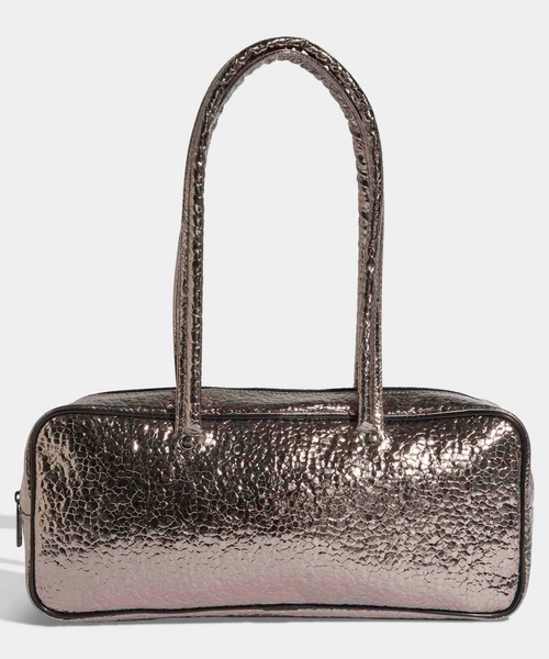 adidas（アディダス）の「アディカラー ロングハンドル エアライナー メタル バッグ / アディダスオリジナルス adidas Originals（ショルダーバッグ・メンズ・グレー・FREE）」の3枚目の写真