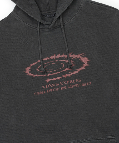 IDWS(アイドンワナセル)の「Swift Symbol Dying Hoodie Charcoal(パーカー・レディース・その他・0/1/2)」の4枚目の写真