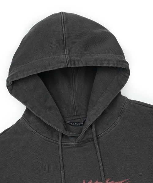 IDWS(アイドンワナセル)の「Swift Symbol Dying Hoodie Charcoal(パーカー・レディース・その他・0/1/2)」の5枚目の写真