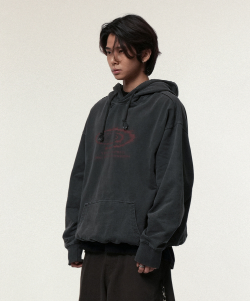 IDWS(アイドンワナセル)の「Swift Symbol Dying Hoodie Charcoal(パーカー・レディース・その他・0/1/2)」の8枚目の写真
