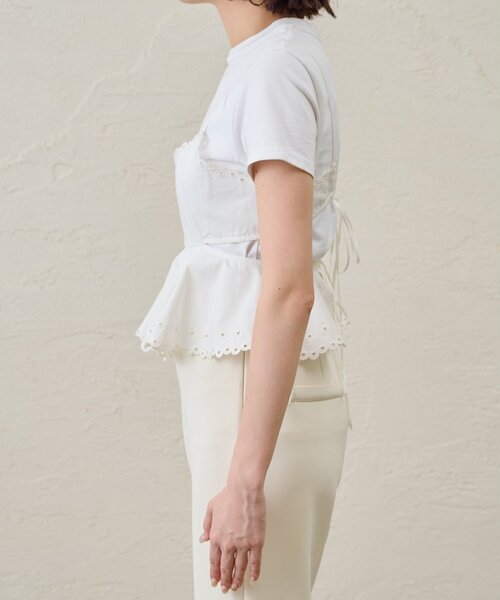 Whim Gazette（ウィムガゼット）の「【GEMINI】スカラップキャミソール（キャミソール・レディース・オフホワイト・FREE）」の14枚目の写真