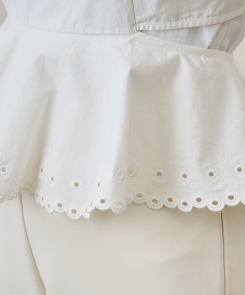 Whim Gazette（ウィムガゼット）の「【GEMINI】スカラップキャミソール（キャミソール・レディース・オフホワイト・FREE）」の18枚目の写真